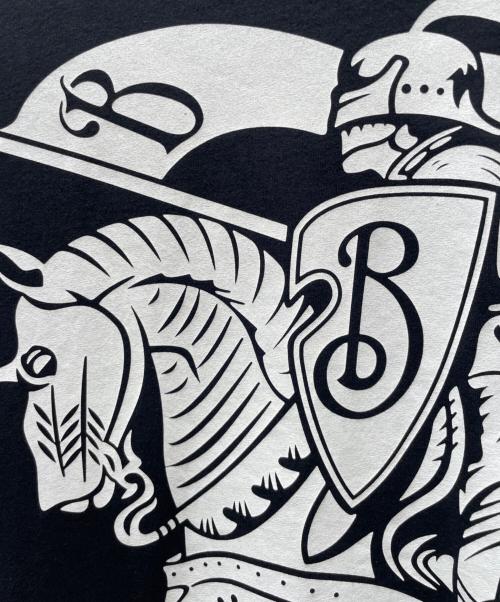 BURBERRY（バーバリー）BURBERRY (バーバリー) EKDプリントTシャツ ブラック サイズ:XLの古着・服飾アイテム