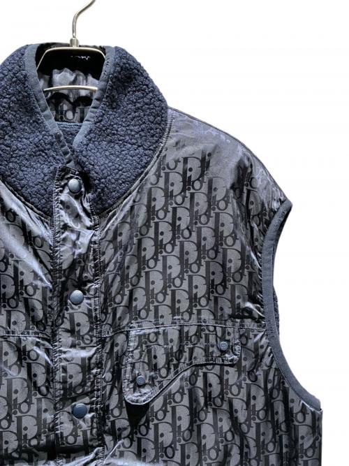 Dior（ディオール）Dior (ディオール) オブリークリバーシブルベスト ネイビー サイズ:Lの古着・服飾アイテム