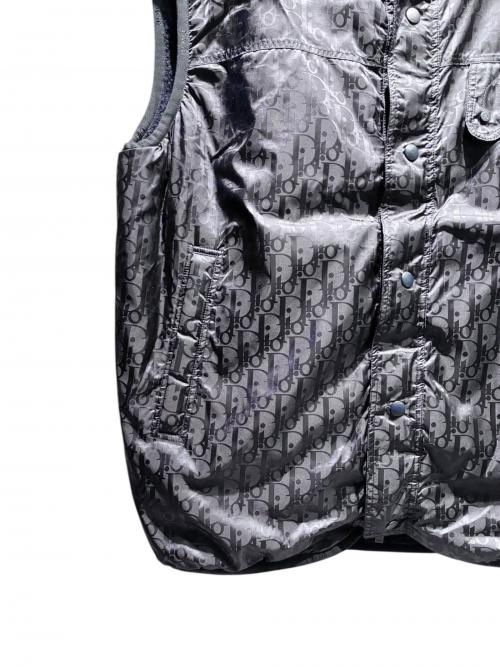 Dior（ディオール）Dior (ディオール) オブリークリバーシブルベスト ネイビー サイズ:Lの古着・服飾アイテム