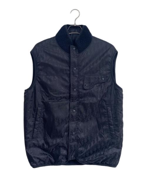 Dior（ディオール）Dior (ディオール) オブリークリバーシブルベスト ネイビー サイズ:Lの古着・服飾アイテム