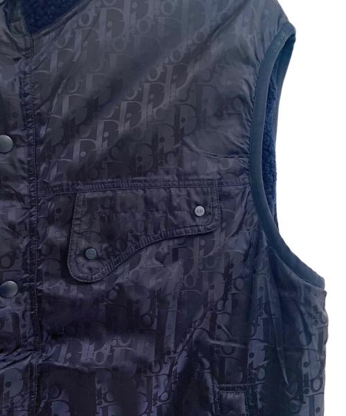 Dior（ディオール）Dior (ディオール) オブリークリバーシブルベスト ネイビー サイズ:Lの古着・服飾アイテム