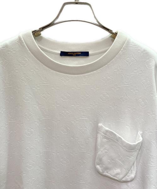LOUIS VUITTON（ルイ ヴィトン）LOUIS VUITTON (ルイ ヴィトン) 3DポケットモノグラムTシャツ ホワイト サイズ:Mの古着・服飾アイテム