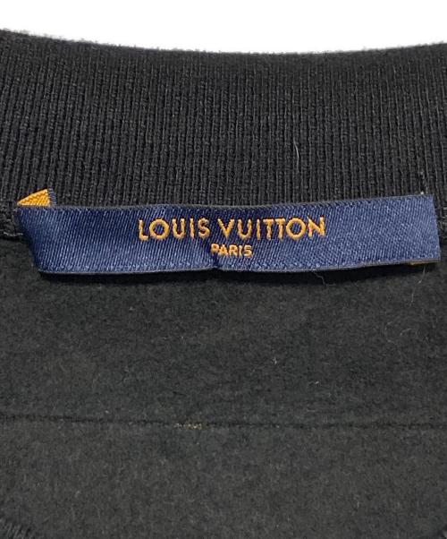 LOUIS VUITTON（ルイ ヴィトン）LOUIS VUITTON (ルイ ヴィトン) LVステッチエンブロイダリースウェット ブラック サイズ:XXLの古着・服飾アイテム