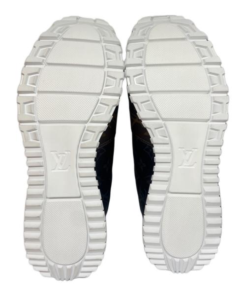 LOUIS VUITTON（ルイ ヴィトン）LOUIS VUITTON (ルイ ヴィトン) ランアウェイラインスニーカー ブラウン×ホワイト サイズ:7の古着・服飾アイテム