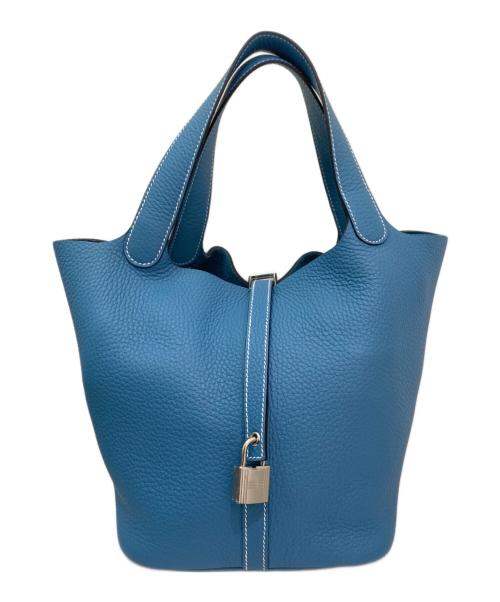 HERMES（エルメス）HERMES (エルメス) ピコタンロックMM ブルージーン サイズ:MMの古着・服飾アイテム