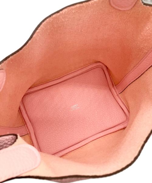 HERMES（エルメス）HERMES (エルメス) ピコタンロックPM/トリヨンクレマンス/ローズサクラ/U刻印2022年製/シルバー金具 ローズサクラ サイズ:PMの古着・服飾アイテム