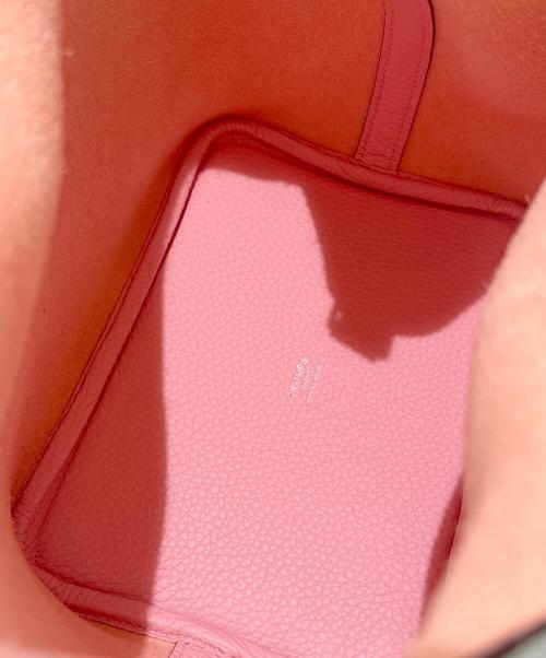 HERMES（エルメス）HERMES (エルメス) ピコタンロック PM ローズサクラ U刻印:2022年 シルバー金具 ローズサクラ サイズ:PMの古着・服飾アイテム