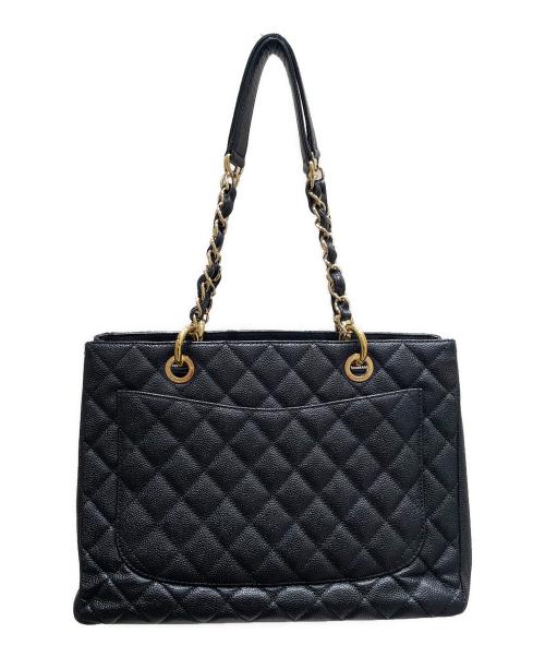 CHANEL（シャネル）CHANEL (シャネル) マトラッセ GST チェーン トートバッグ ブラックの古着・服飾アイテム