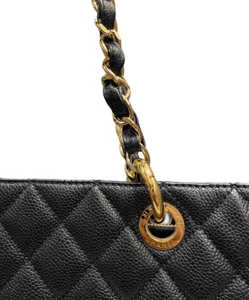 CHANEL（シャネル）CHANEL (シャネル) マトラッセ GST チェーン トートバッグ ブラックの古着・服飾アイテム