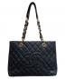 CHANEL（シャネル）の古着「マトラッセ GST チェーン トートバッグ」｜ブラック