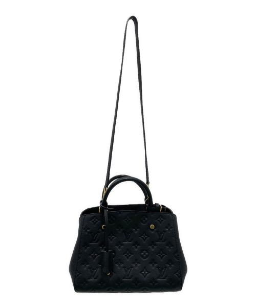 LOUIS VUITTON（ルイ ヴィトン）LOUIS VUITTON (ルイ ヴィトン) モンテーニュBB M41053 ノワールの古着・服飾アイテム