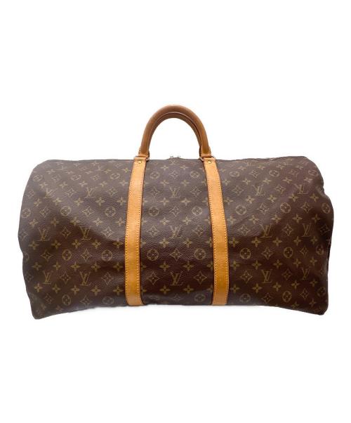 LOUIS VUITTON（ルイ ヴィトン）LOUIS VUITTON (ルイ ヴィトン) ボストンバッグ ブラウン サイズ:60の古着・服飾アイテム