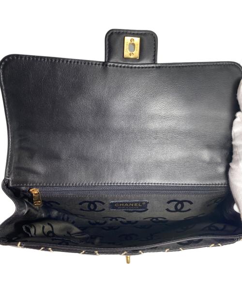 CHANEL（シャネル）CHANEL (シャネル) フラップショルダーバッグ ブラック サイズ:-の古着・服飾アイテム