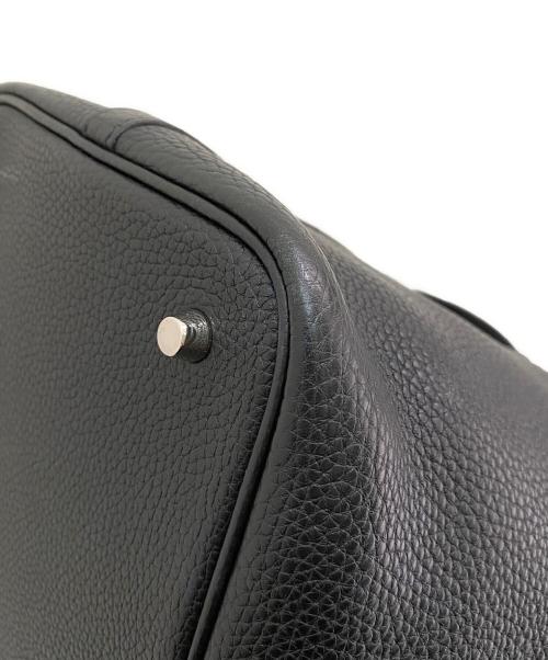 HERMES（エルメス）HERMES (エルメス) ピコタンロックMM/シルバー金具/トリヨンクレマンス/ブラック/Y刻印：2020年製 ブラック サイズ:MMの古着・服飾アイテム