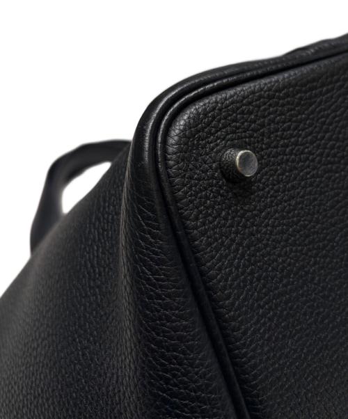 HERMES（エルメス）HERMES (エルメス) ピコタンロックMM/シルバー金具/トリヨンクレマンス/ブラック/Y刻印：2020年製 ブラック サイズ:MMの古着・服飾アイテム