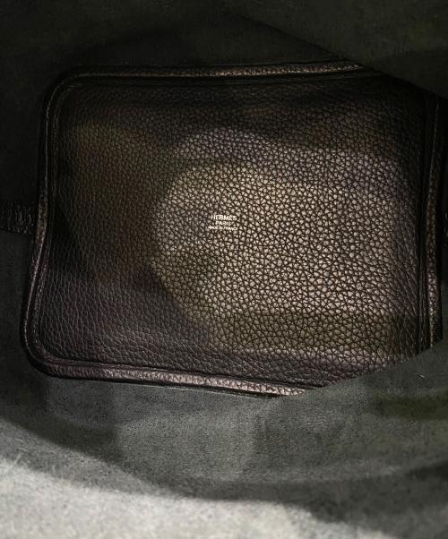 HERMES（エルメス）HERMES (エルメス) ピコタンロックMM ブラック サイズ:MMの古着・服飾アイテム