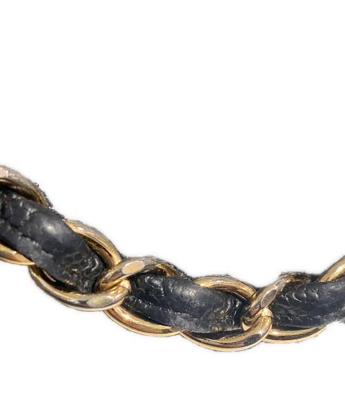 CHANEL（シャネル）CHANEL (シャネル) キャビアスキン チェーンショルダーバッグ ブラックの古着・服飾アイテム