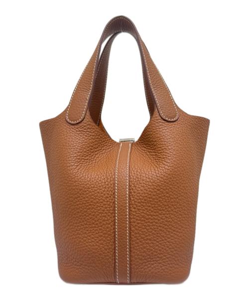 HERMES（エルメス）HERMES (エルメス) ピコタンロック PM ゴールド×シルバー金具 サイズ:PMの古着・服飾アイテム