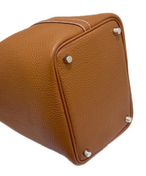 HERMES（エルメス）HERMES (エルメス) ピコタンロック PM ゴールド×シルバー金具 サイズ:PMの古着・服飾アイテム