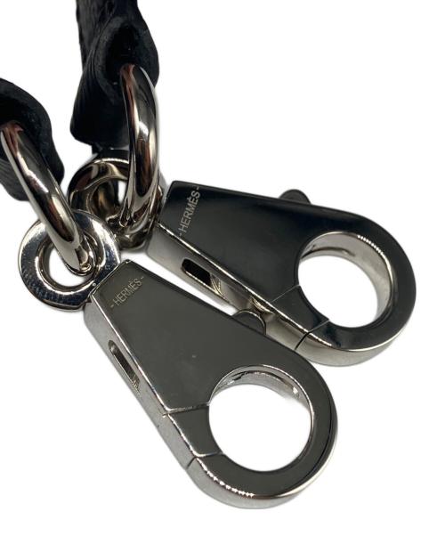 HERMES（エルメス）HERMES (エルメス) ケリー25 外縫い/シルバー金具/ヴォーエプソン/ブラック/B刻印 ブラック サイズ:25の古着・服飾アイテム