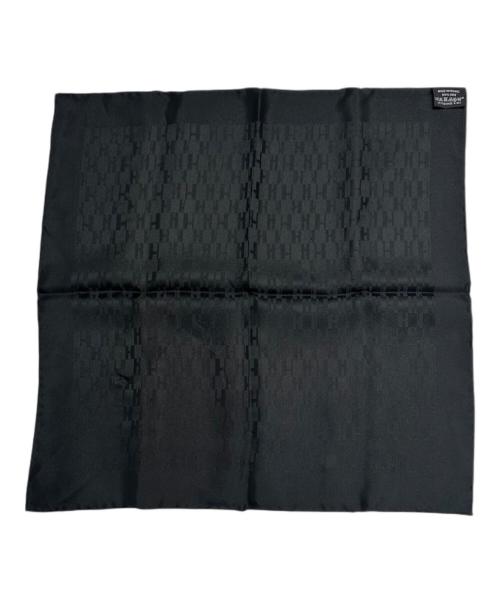 HERMES（エルメス）HERMES (エルメス) ミニスカーフ　グランH ブラックの古着・服飾アイテム