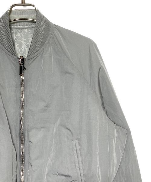 Dior（ディオール）Dior (ディオール) オブリークリバーシブルブルゾン グレー サイズ:44の古着・服飾アイテム