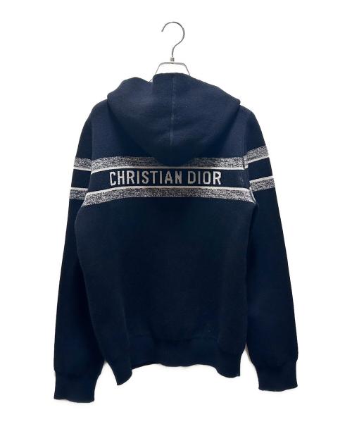 Dior（ディオール）Dior (ディオール) オブリークリバーシブルパーカー ネイビー サイズ:42の古着・服飾アイテム
