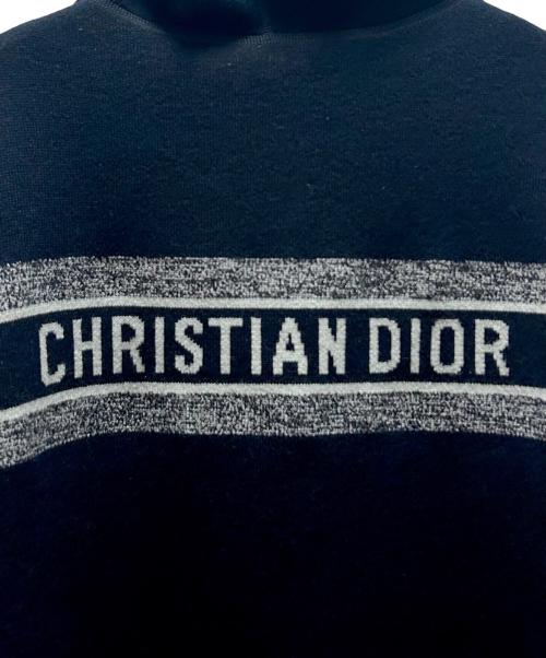 Dior（ディオール）Dior (ディオール) オブリークリバーシブルパーカー ネイビー サイズ:42の古着・服飾アイテム