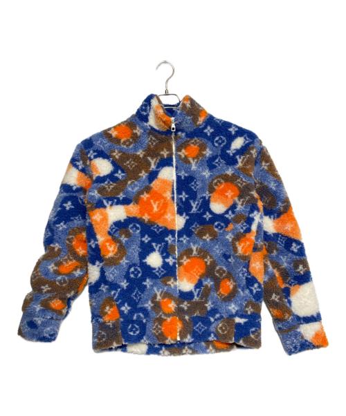 LOUIS VUITTON（ルイ ヴィトン）LOUIS VUITTON (ルイ ヴィトン) モノグラムフリースジャガードジャケット サイズ:Ⅿの古着・服飾アイテム