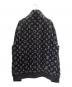 LOUIS VUITTON (ルイ ヴィトン) モノグラム フリースジャケット ブラック×グレー サイズ:XL：200000円