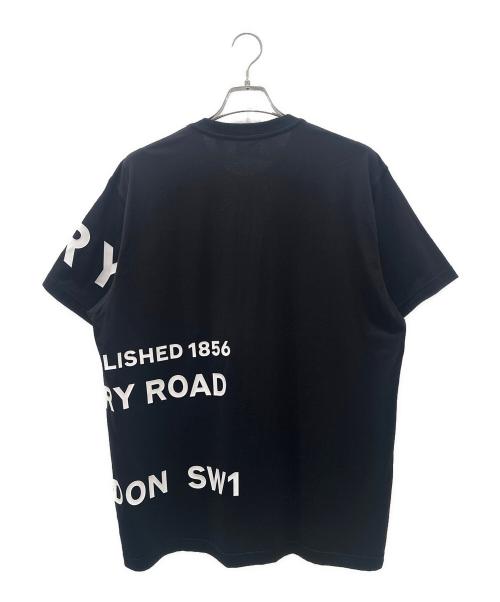 BURBERRY（バーバリー）BURBERRY (バーバリー) ホースフェリーロゴTシャツ ブラック サイズ:Mの古着・服飾アイテム