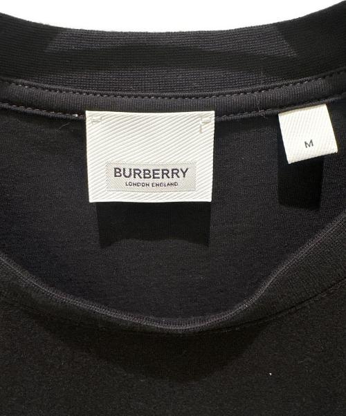BURBERRY（バーバリー）BURBERRY (バーバリー) ホースフェリーロゴTシャツ ブラック サイズ:Mの古着・服飾アイテム