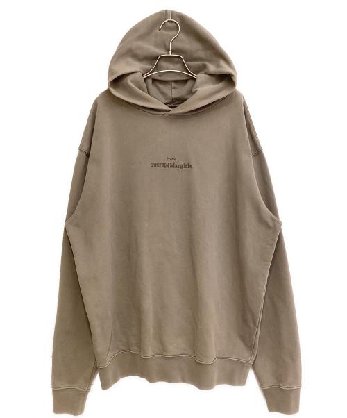 Maison Margiela（メゾンマルジェラ）Maison Margiela (メゾンマルジェラ) ロゴパーカー ブラウン サイズ:Sの古着・服飾アイテム