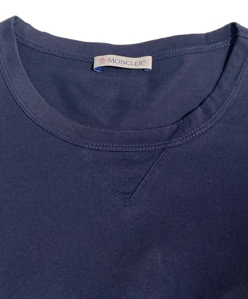 MONCLER（モンクレール）MONCLER (モンクレール) MAGLIA T-SHIRT ネイビー サイズ:Mの古着・服飾アイテム