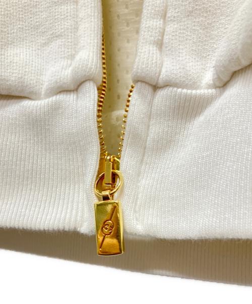 GUCCI（グッチ）GUCCI (グッチ) ウェブラインスウェットトラックジャケット ホワイト サイズ:XSの古着・服飾アイテム