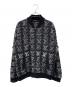LOUIS VUITTON（ルイ ヴィトン）の古着「LVカートゥーンジップアップスウェット」｜ブラック