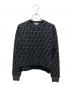 FENDI（フェンディ）の古着「ズッカニット」｜グレー×ブラック