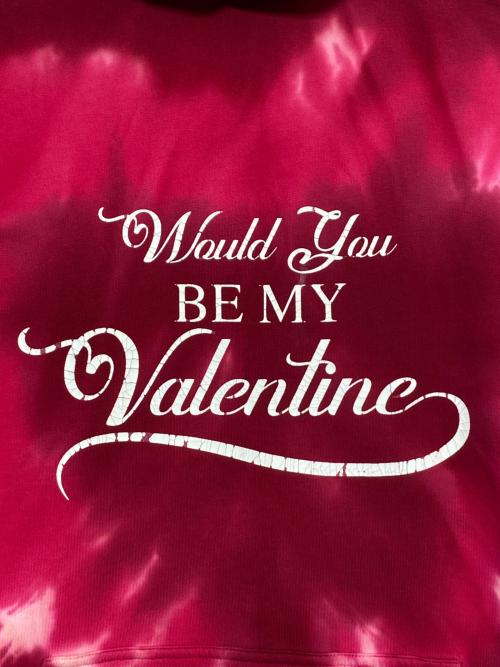 BALENCIAGA（バレンシアガ）BALENCIAGA (バレンシアガ) タイダイロゴパーカー ショッキングピンク サイズ:3の古着・服飾アイテム