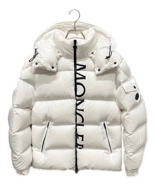 MONCLER（モンクレール）MONCLER (モンクレール) MAURES/ダウンジャケット ホワイト サイズ:3の古着・服飾アイテム