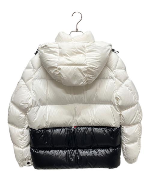 MONCLER（モンクレール）MONCLER (モンクレール) MAURES/ダウンジャケット ホワイト サイズ:3の古着・服飾アイテム