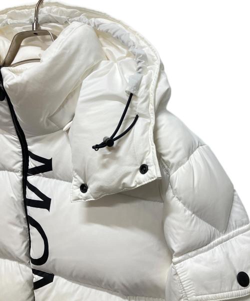MONCLER（モンクレール）MONCLER (モンクレール) MAURES/ダウンジャケット ホワイト サイズ:3の古着・服飾アイテム