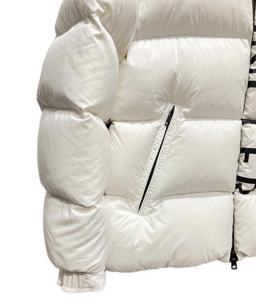 MONCLER（モンクレール）MONCLER (モンクレール) MAURES/ダウンジャケット ホワイト サイズ:3の古着・服飾アイテム