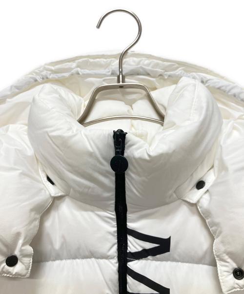 MONCLER（モンクレール）MONCLER (モンクレール) MAURES/ダウンジャケット ホワイト サイズ:3の古着・服飾アイテム