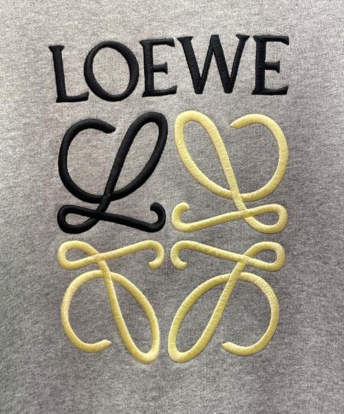 LOEWE（ロエベ）LOEWE (ロエベ) アナグラム ロゴ スウェット グレー サイズ:XLの古着・服飾アイテム