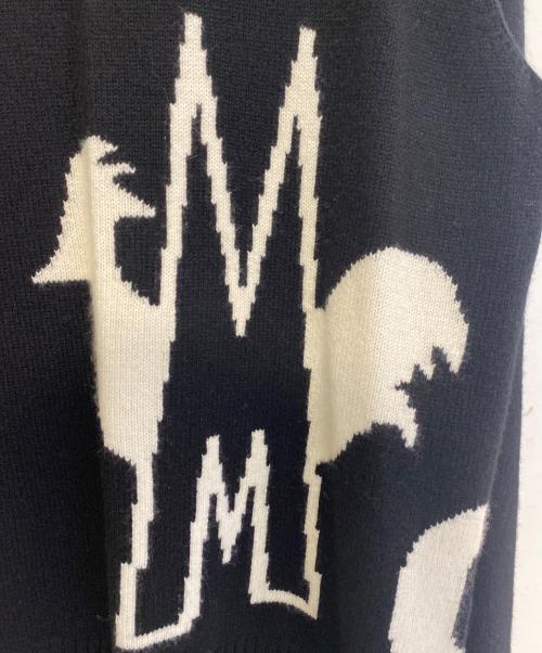 MONCLER（モンクレール）MONCLER (モンクレール) MAGLIONE TRICOT ブラック サイズ:XLの古着・服飾アイテム