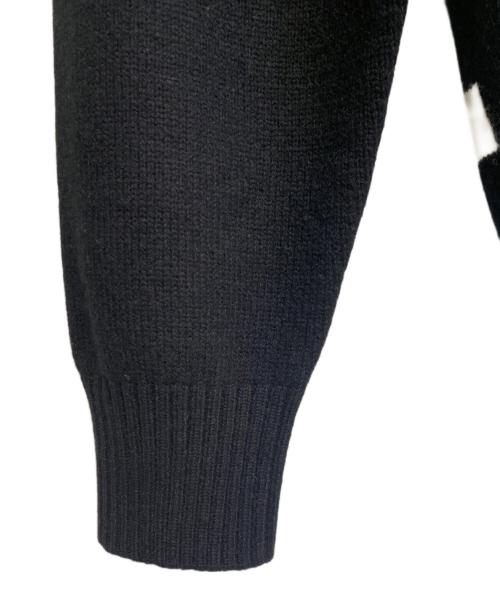 MONCLER（モンクレール）MONCLER (モンクレール) MAGLIONE TRICOT ブラック サイズ:XLの古着・服飾アイテム