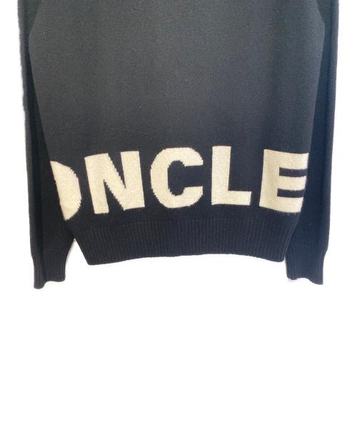 MONCLER（モンクレール）MONCLER (モンクレール) MAGLIONE TRICOT ブラック サイズ:XLの古着・服飾アイテム