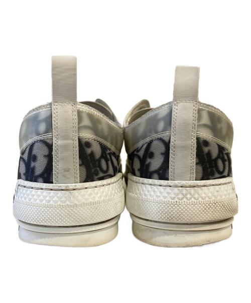 Dior（ディオール）Dior (ディオール) Logo Design Sneaker（ロゴデザインスニーカー） グレー サイズ:41の古着・服飾アイテム