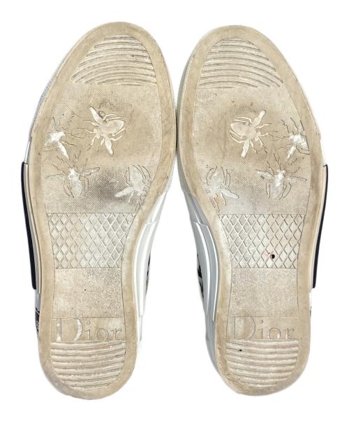 Dior（ディオール）Dior (ディオール) Logo Design Sneaker（ロゴデザインスニーカー） グレー サイズ:41の古着・服飾アイテム