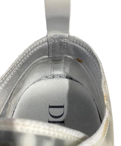 Dior（ディオール）Dior (ディオール) Logo Design Sneaker（ロゴデザインスニーカー） グレー サイズ:41の古着・服飾アイテム